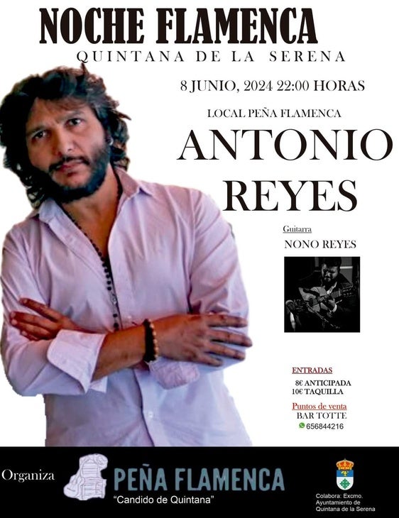 Noche flamenca el próximo 8 de junio en la peña 'Cándido de Quintana'
