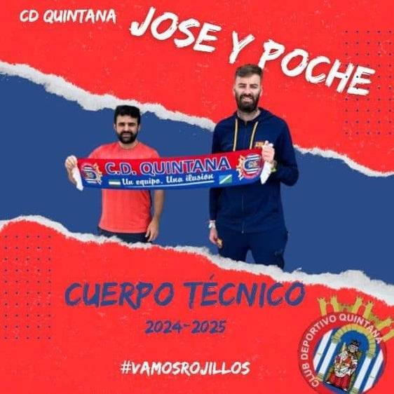 El CD Quintana anuncia el cuerpo técnico que acompañara a Pedri
