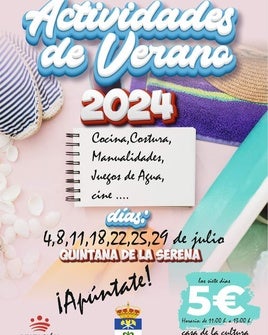El Ayuntamiento anuncia diversas actividades de verano
