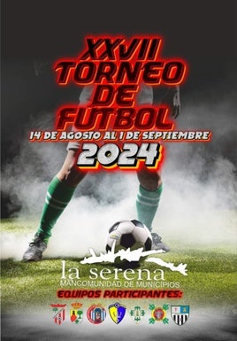 El XXVI Trofeo de Fútbol de la mancomunidad de la Serena se celebrará a partir del 14 de agosto
