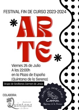 Arte, festival de fin de curso en Quintana