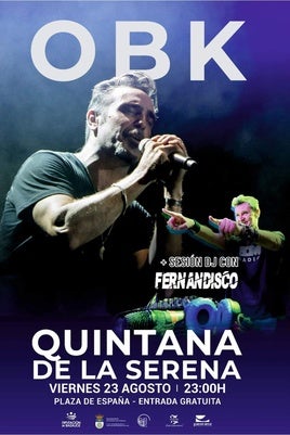 OBK actuará en la Feria 2024