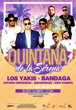 Los Yakis-Bandaga, cabeza de cartel de las fiestas de la Feria 2024