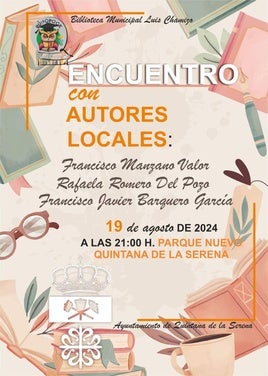 Encuentro de autores locales en el Parque Nuevo