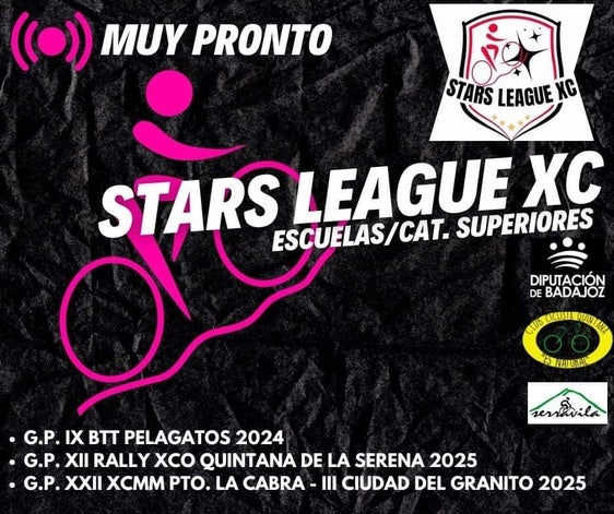 Conocidos los tres grandes premios que conforman la 1ª edición de Stars League XC