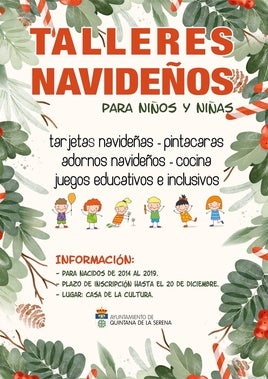 Talleres navideños en la Biblioteca Municipal