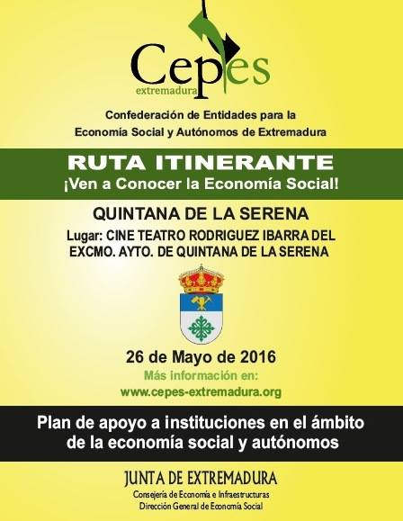 CEPES Extremadura presenta los beneficios y posibilidades de la Economía Social