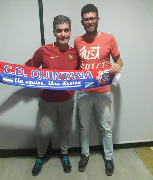 El CD Quintana presenta a Edu Jurado como nuevo entrenador