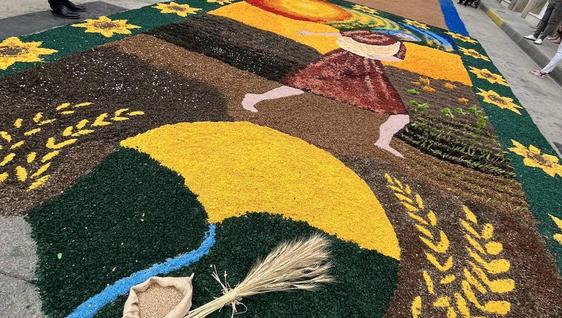 El Corpus Christi llenará de arte efímero las calles de San Vicente el 11 de junio