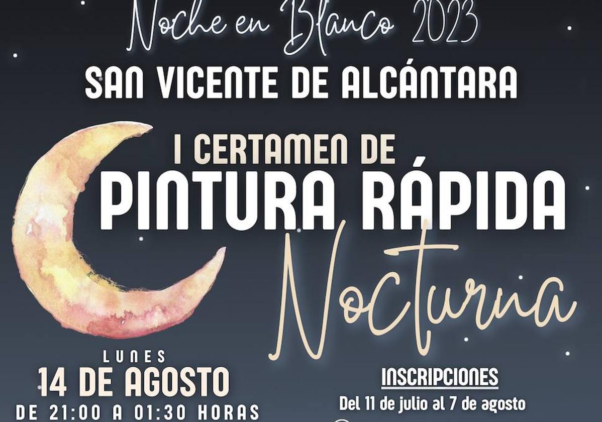 Abierto el plazo de inscripción para el primer Certamen de Pintura Rápida Nocturna