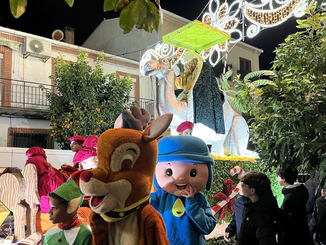 San Vicente recibe la visita de los Reyes Magos