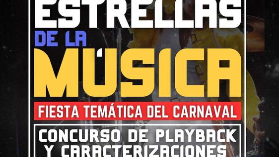 La fiesta del viernes de Carnaval tendrá como temática a las 'Estrellas de la música'