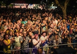 Un público entregado en unas de las actuaciones del año pasado.