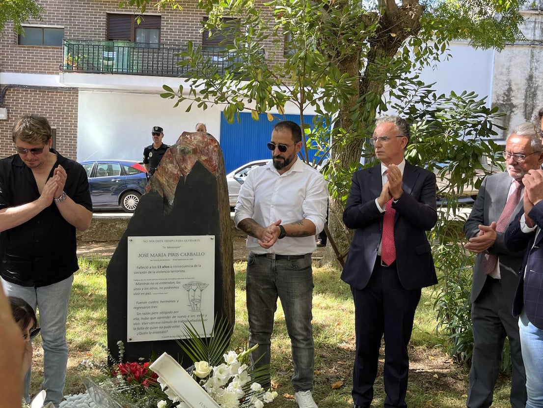 Imágenes del acto celebrado en memoria de Jose María Piris (I)