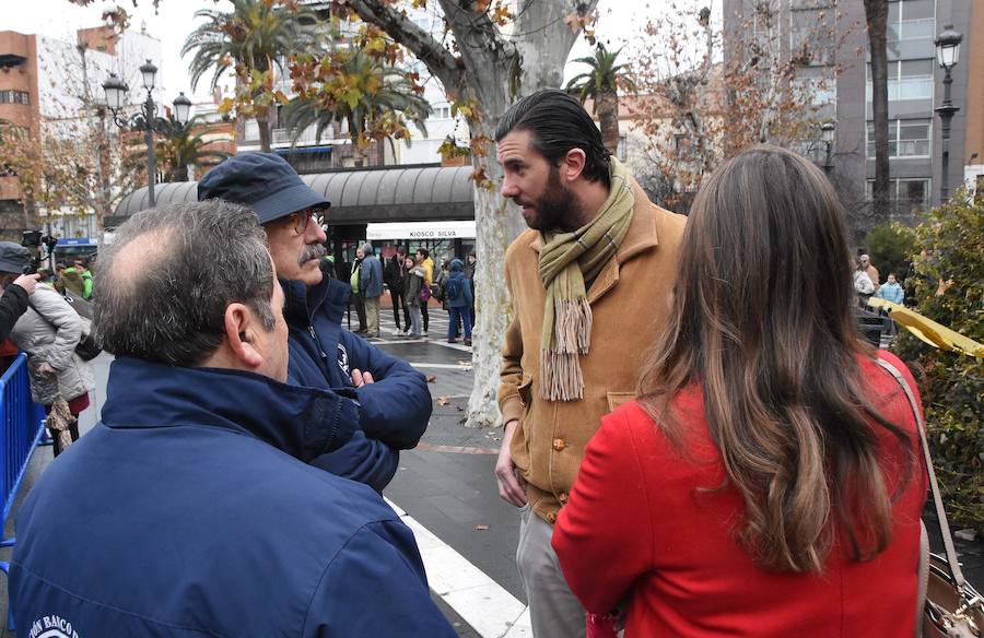 La lluvia que cayó a última hora de la mañana redujo la participación en el evento