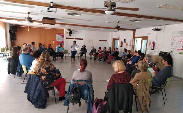 Momento de la asamblea.
