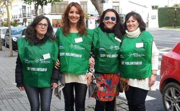 Voluntarias de Zafra Solidaria. 
