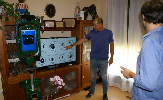 Cid supervisa el ensayo en la residencia de Losar. :: E.G.R.