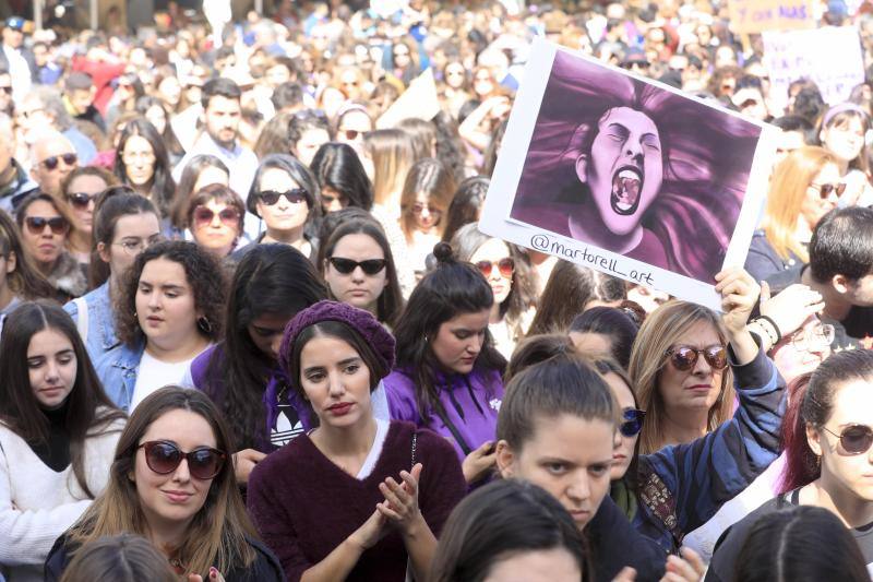 Manifestación en Cáceres. 