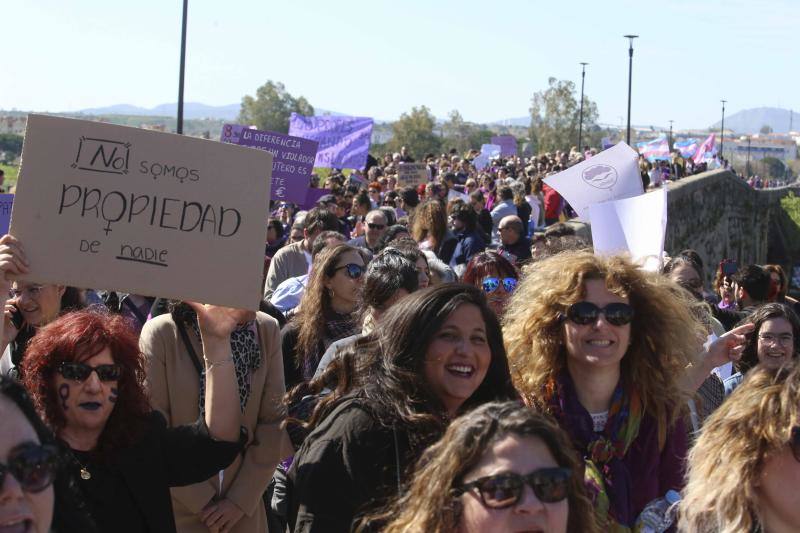 Manifestación en Mérida. 