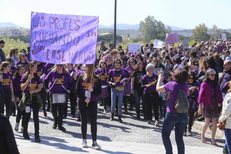 Manifestación en Mérida. 