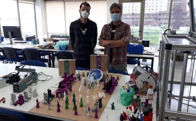 Profesionales de Fablab Badajoz.