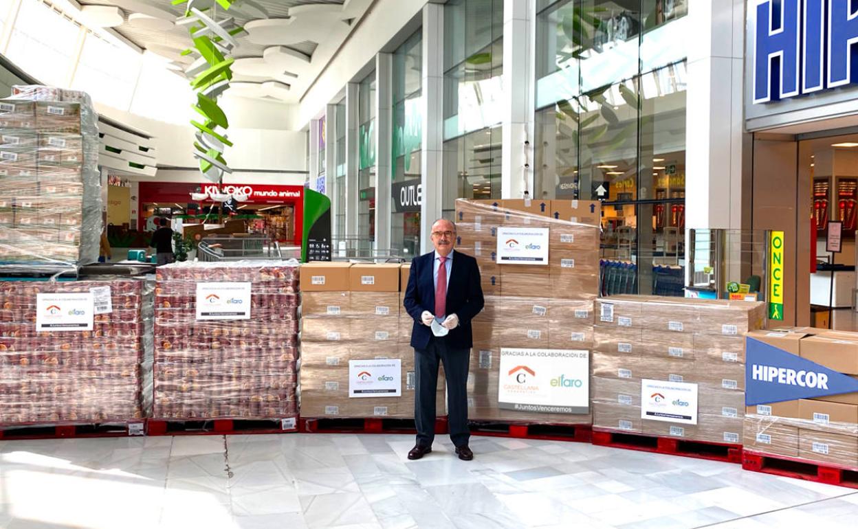 Castellana Properties y El Faro colaboran con el Banco de Alimentos de Badajoz