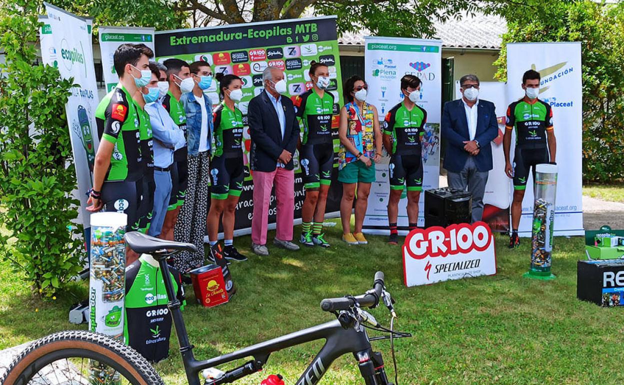 Placeat acoge la presentación del Extremadura Ecopilas MTB en su albergue