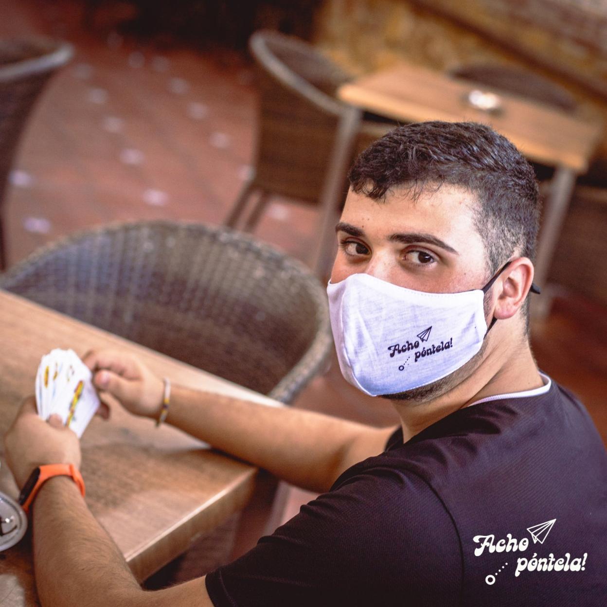 'Acho, póntela', una campaña para concienciar a los jóvenes de la importancia de la mascarilla