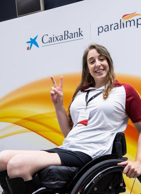 Imagen - Loida Zabala, deportista extremeña, en el acto. HOY