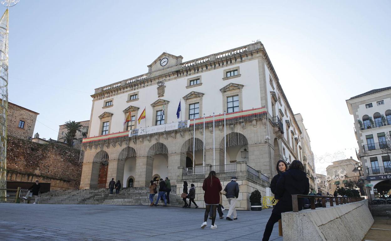 Ayuntamiento de Cáceres. 