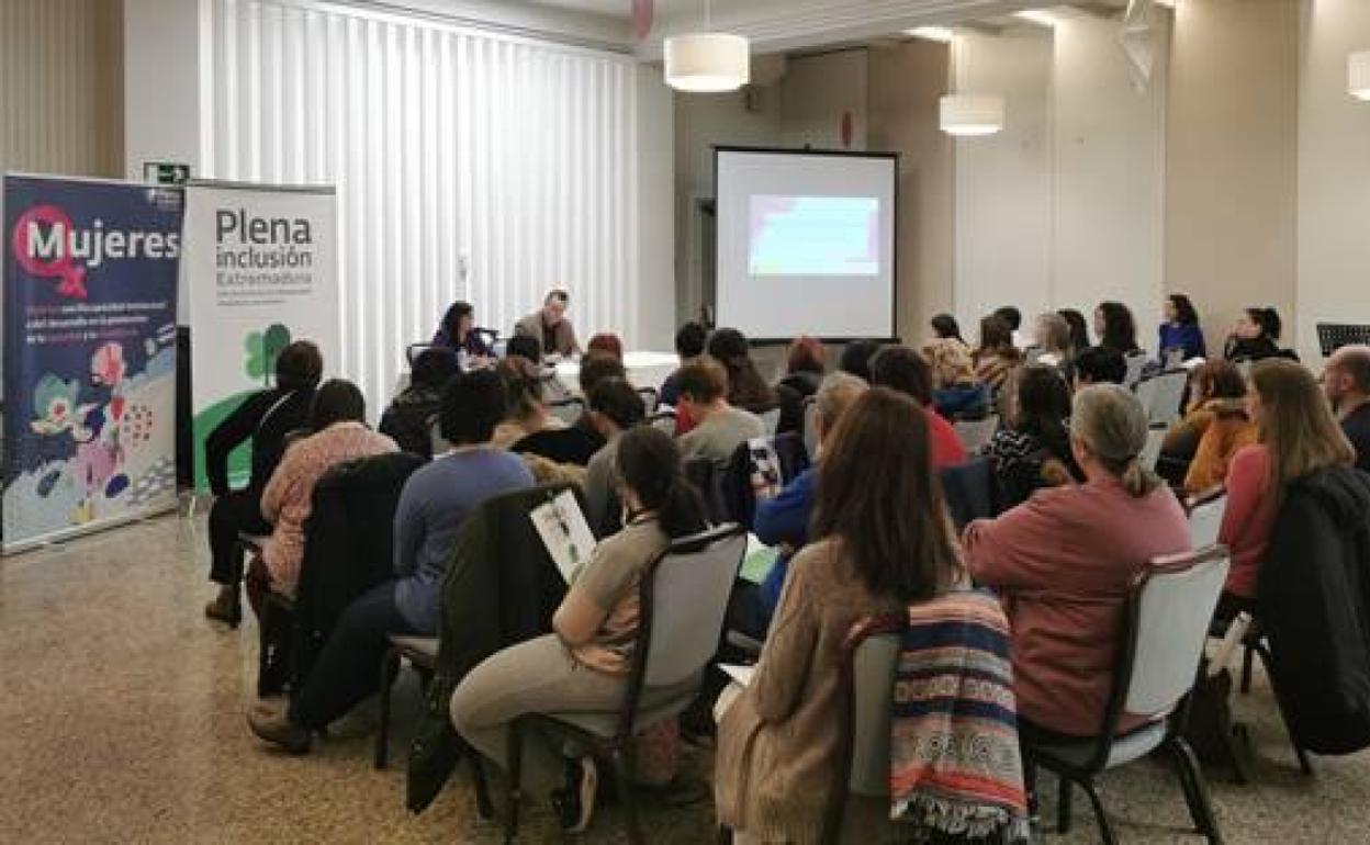 Durante el acto de presentación 