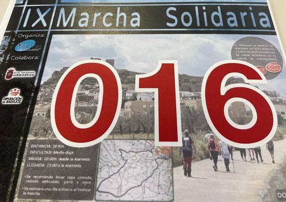 Los dorsales ya están listos para su recogida.