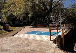 Nueva zona accesible en Casas del Castañar.