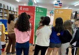 Escolares visitan la exposición sobre ODS