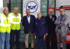 Electrocash entrega 10.000 litros de leche al Banco de Alimentos de Cáceres