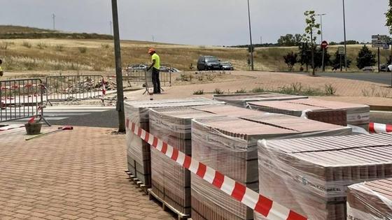 Comienzan las obras de accesibilidad en 50 pasos de peatones en Badajoz