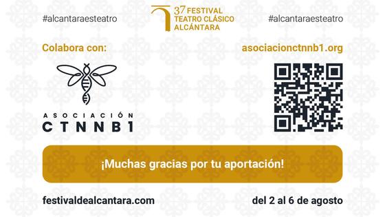 El Festival de Teatro de Alcántara difundirá la labor de la Asociación Ctnnb1, un síndrome que afecta de forma grave al neurodesarrollo