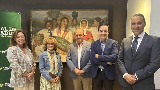 Caja Rural de Extremadura firma dos convenios de colaboración para la integración de personas con discapacidad