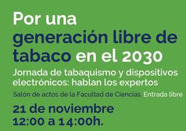 La Asociación Española contra el Cáncer organiza una jornada sobre tabaquismo y dispositivos electrónicos