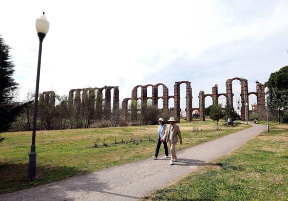 El acueducto de los Milagros.