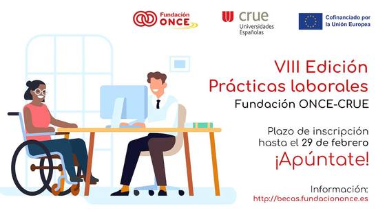 La Universidad de Extremadura ofrece 10 becas de prácticas laborales para personas con discapacidad