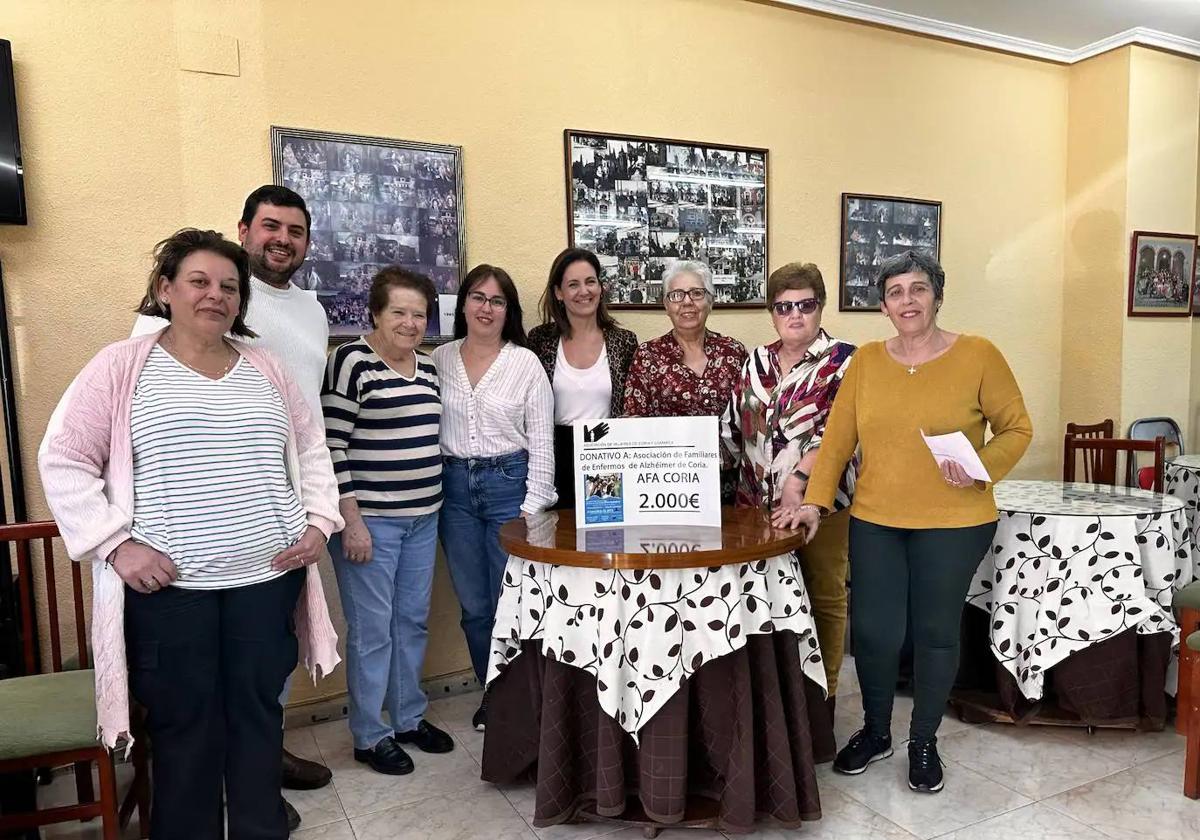 Entrega del cheque