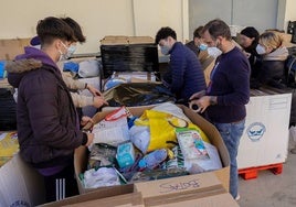 Colaboradores del Banco de Alimento.