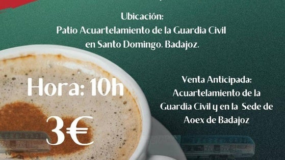 La Guardia Civil celebra un desayuno solidario a favor de AOEx
