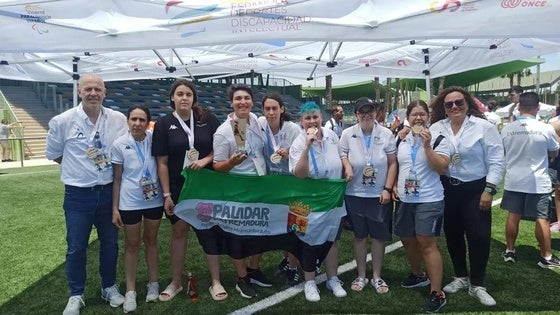 Tres emeritenses logran medallas en el Campeonato de España de fútbol sala para personas con discapacidad intelectual