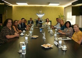 Asistentes a la reunión.