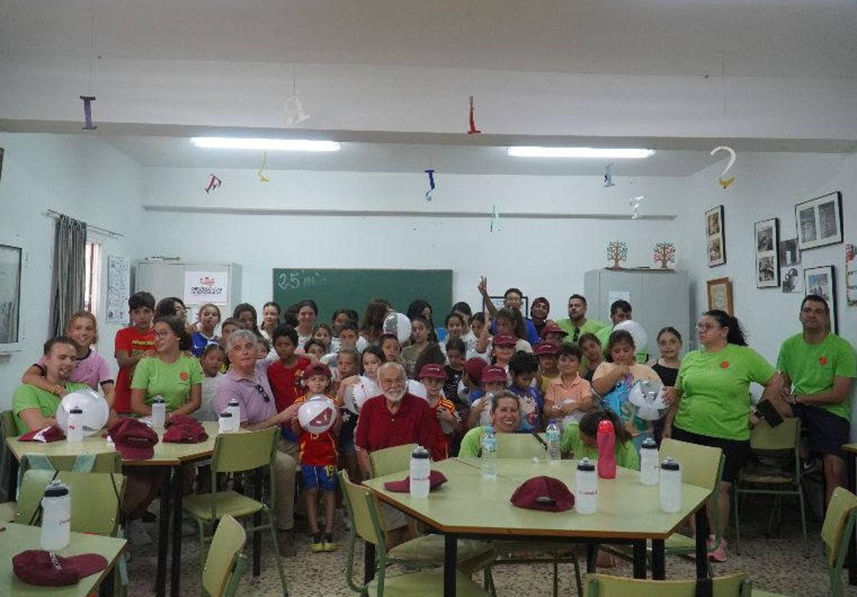 Fundación CB visita a los niños del Comedor Social del Gurugú