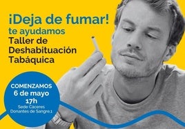 Cartel anunciador del taller.