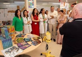 La Banda de la Diputación de Cáceres dona al Hospital San Pedro material para pediatría tras un concierto solidario